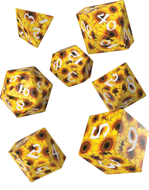 Full Art Dice Set: Sunflower