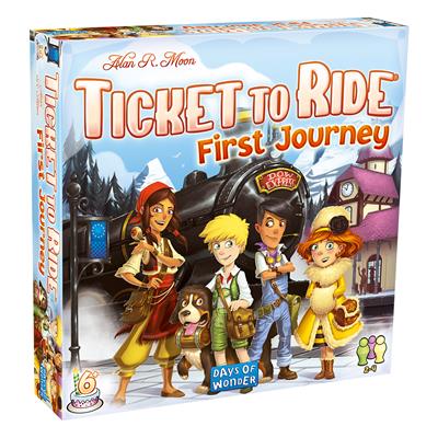 Ticket to Ride: Europe: First Journey