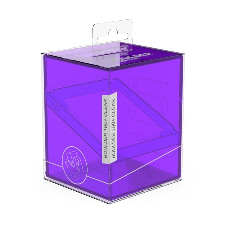 Ultimate Guard Deck Case Boulder 100+ Clear