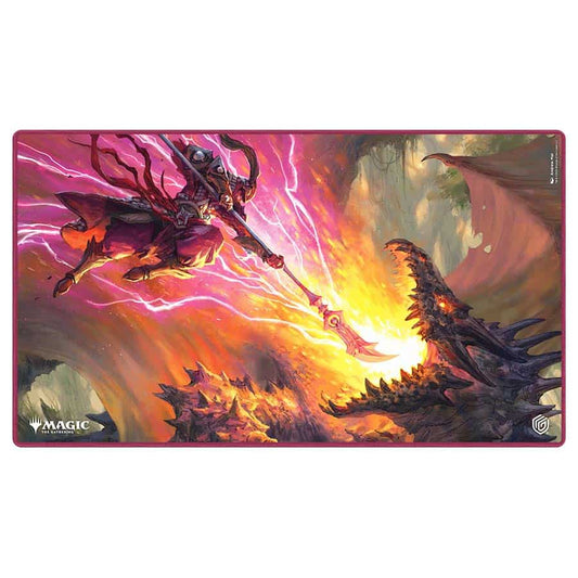 MAGIC THE GATHERING: ULTIMATE GUARD PLAYMAT: TARKIR: DRAGONSTORM SERIES: WORTHY COST