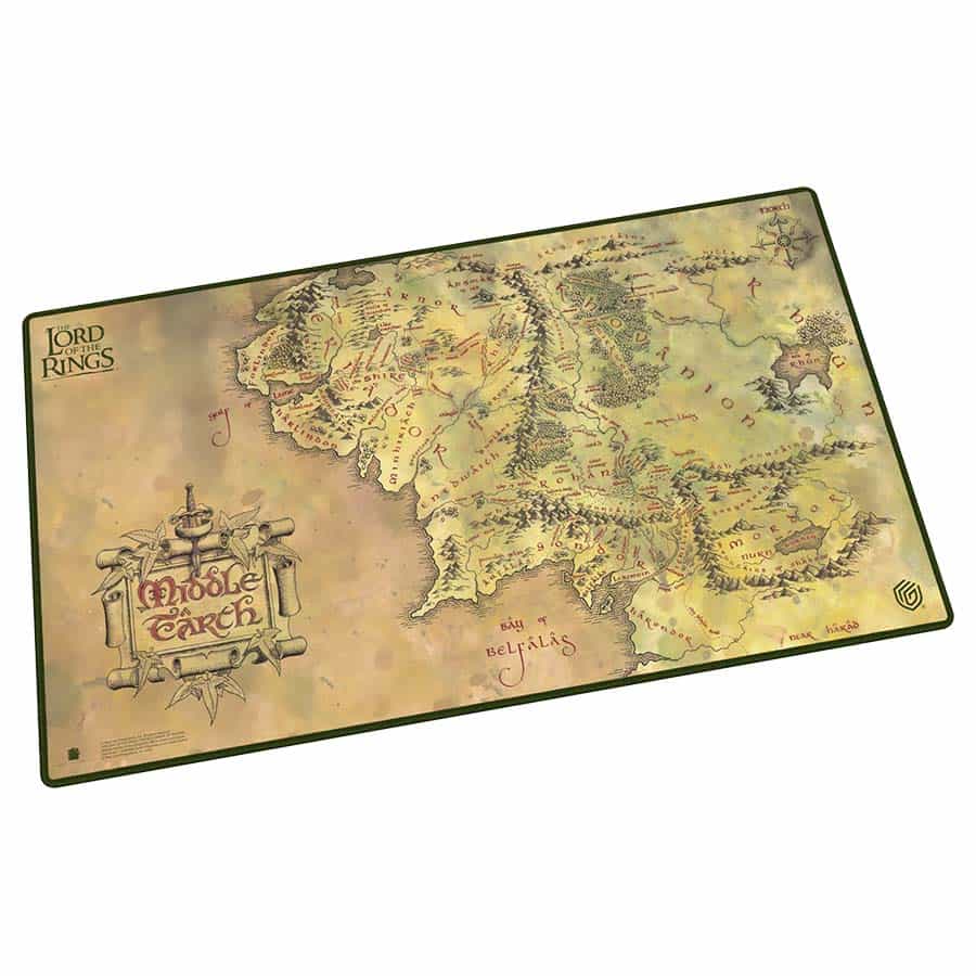 Ultimate Guard: Lord Of The Rings: Places Of Middle Earth: Playmat: Places Of Middle-Earth