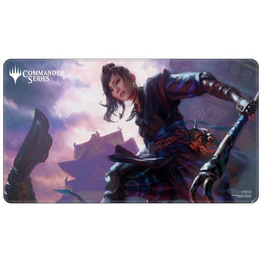 ULTRA PRO: MAGIC THE GATHERING: COMMANDER SERIES (Q2 2024 ALLIED COLOR): STITCHED EDGE PLAYMAT: YURIKO