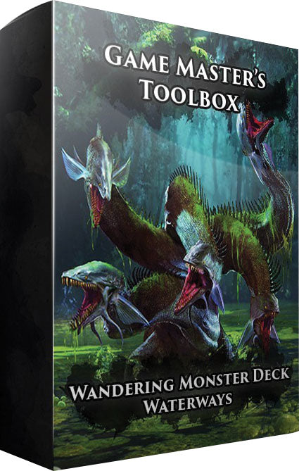 Game Master's Toolbox: Wandering Monster Deck - Waterways