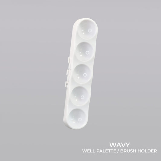 RedGrass Games: New Wavy Paint Mixing Tray for Wet Palette V2