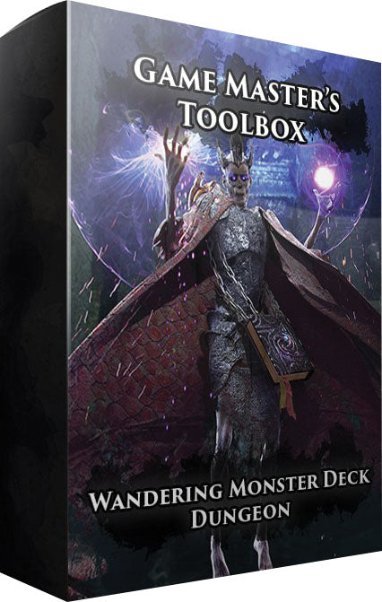 Game Master's Toolbox: Wandering Monster Deck - Dungeon