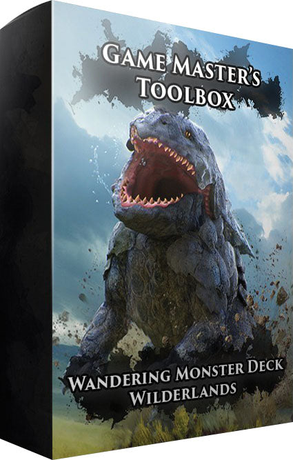 Game Master's Toolbox: Wandering Monster Deck - Wilderlands
