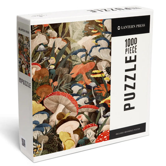 Woodland Mushrooms Puzzle - 1000 piece