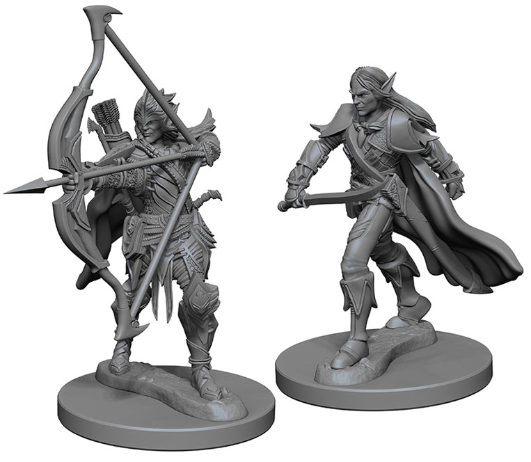 Deep Cuts Unpainted Miniatures - Elf Male Fighter