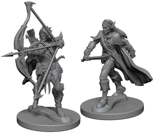 Deep Cuts Unpainted Miniatures - Elf Male Fighter