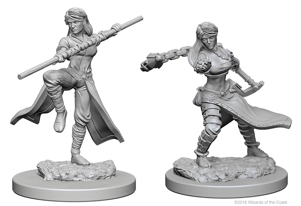 Nolzur's Marvelous Unpainted Miniatures - Human Female Monk