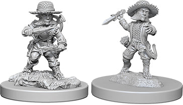 Deep Cuts Unpainted Miniatures - Halfling Male Rogue