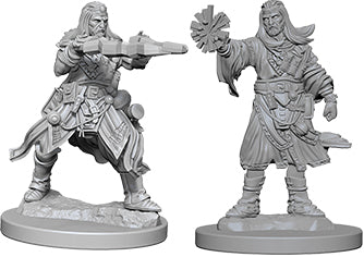 Deep Cuts Unpainted Miniatures - Male Human Wizard