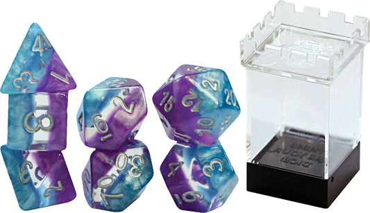 Supernova Dice: Psionic Combat (7 Polyhedral Dice Set)