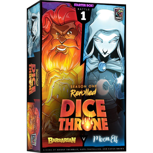 Dice Throne: Season 1 Rerolled - Box 1 - Barbarian vs. Moon Elf