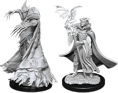 Deep Cuts Unpainted Miniatures - Cultist & Devil