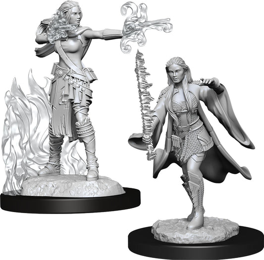 Nolzur's Marvelous Unpainted Miniatures - Multiclass Warlock + Sorcerer Female