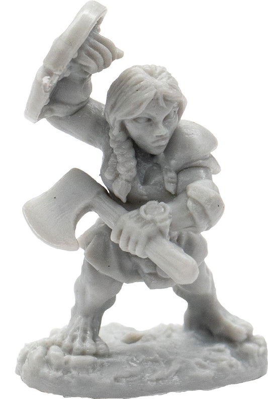 Dark Heaven: Bones Classic - Dannin Deepaxe Female Dwarf