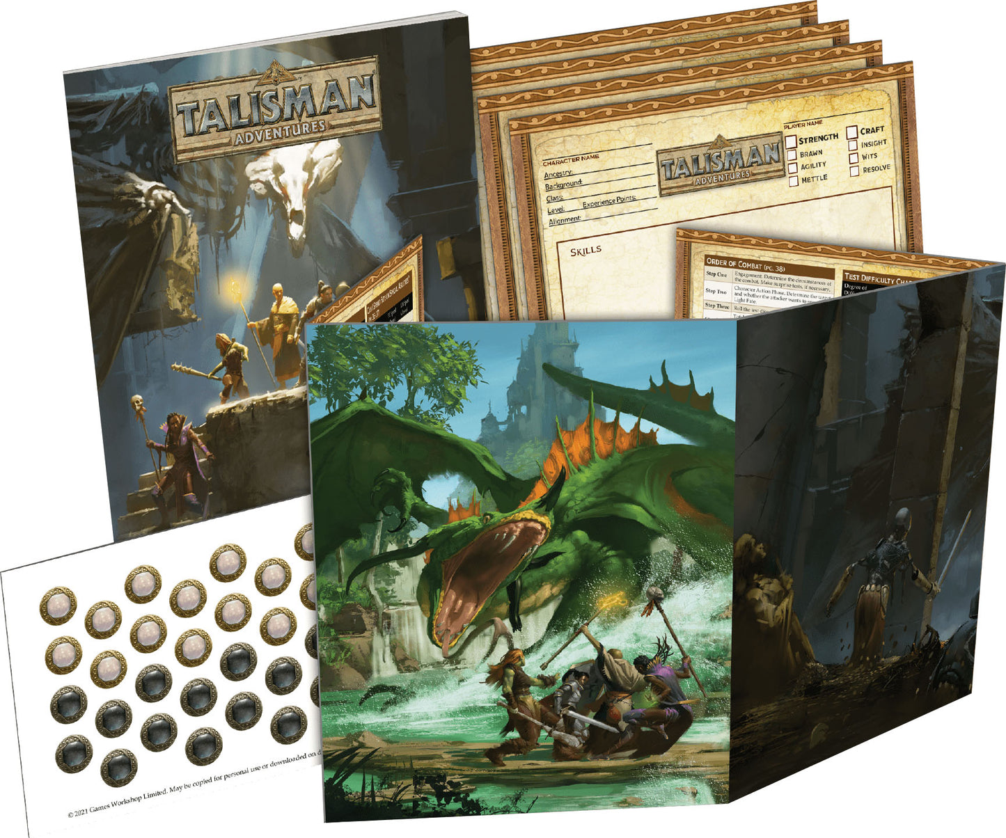 Talisman Adventures RPG: Game Master`s Kit