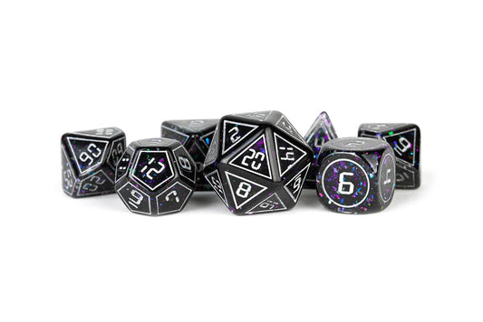 16mm Resin Poly Dice Set: Framed Void (7)