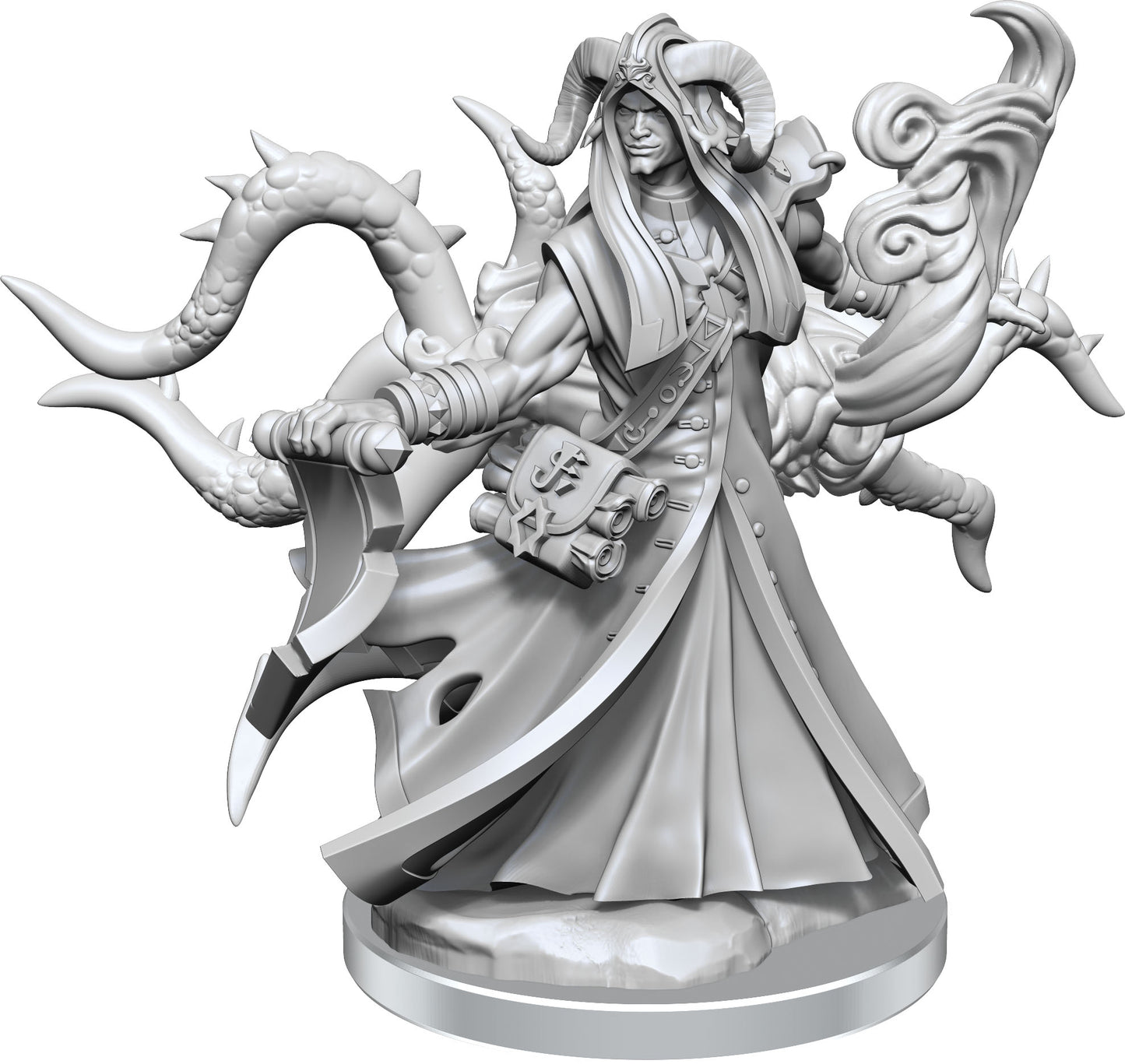 Frameworks Figures: Tiefling Warlock Male