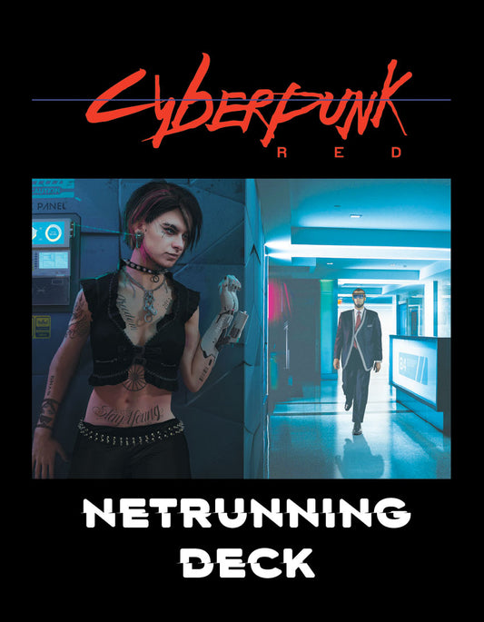 Cyberpunk RED: Netrunning Deck