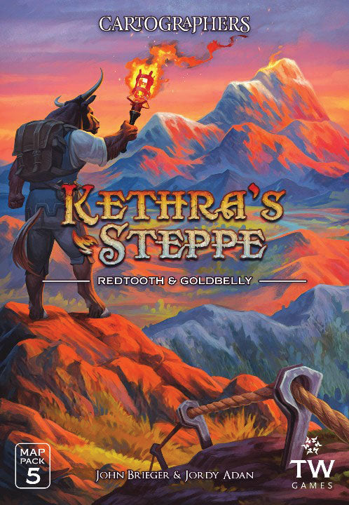 Cartographers: Heroes Map Pack 5 - Kethra`s Steppe