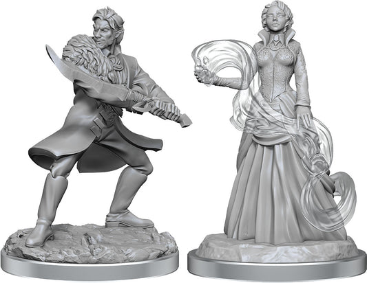 Critical Role Unpainted Miniatures - Vampire & Necromancer Nobles