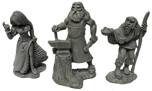 Bones Legends: Townfolk (Strumpet Blacksmith Begger)