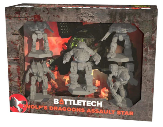 BattleTech: Miniature Force Pack - Wolf's Dragoons Assault Star