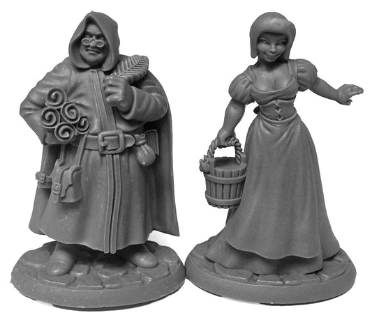 Bones Black: Townsfolk - Sage and Milk Maid